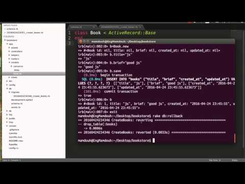 Rails Migration # 3 follow 2 | Rollback generating Model's Migration