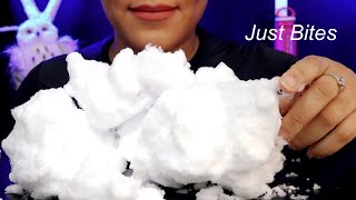 ASMR JUST BITES REQUEST/ DRY SQUEAKY POWDERY CHUNKS