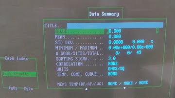 Prometrix Tencor RS35 Omni Map In Action