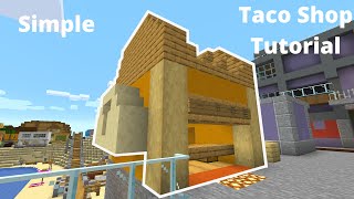Minecraft: Taco Shop Building Tutorial