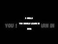 These Are The 5 Skills You Should Know In 2026. #shorts #skills #ai