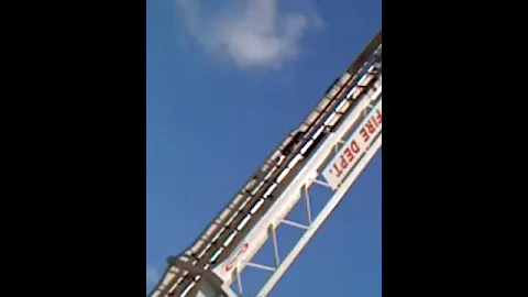 100' ladder on a dbfd truck