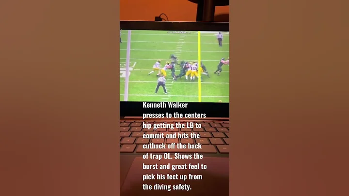 Kenneth Walker III Film Breakdown ~ 2022 NFL Draft #shorts
