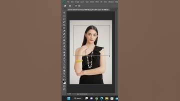 Crop Images in a Square Shape Using Photoshop #ytshorts #photoshop #trending
