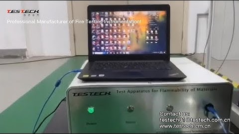 Test apparatus for flammability of materials,AS1530.2