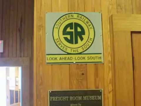 Historic Railroad Artifacts Inside Newton Depot Newton Nc 8