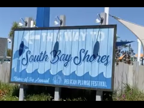 Video: South Bay Shores Water Park huko California's Great America