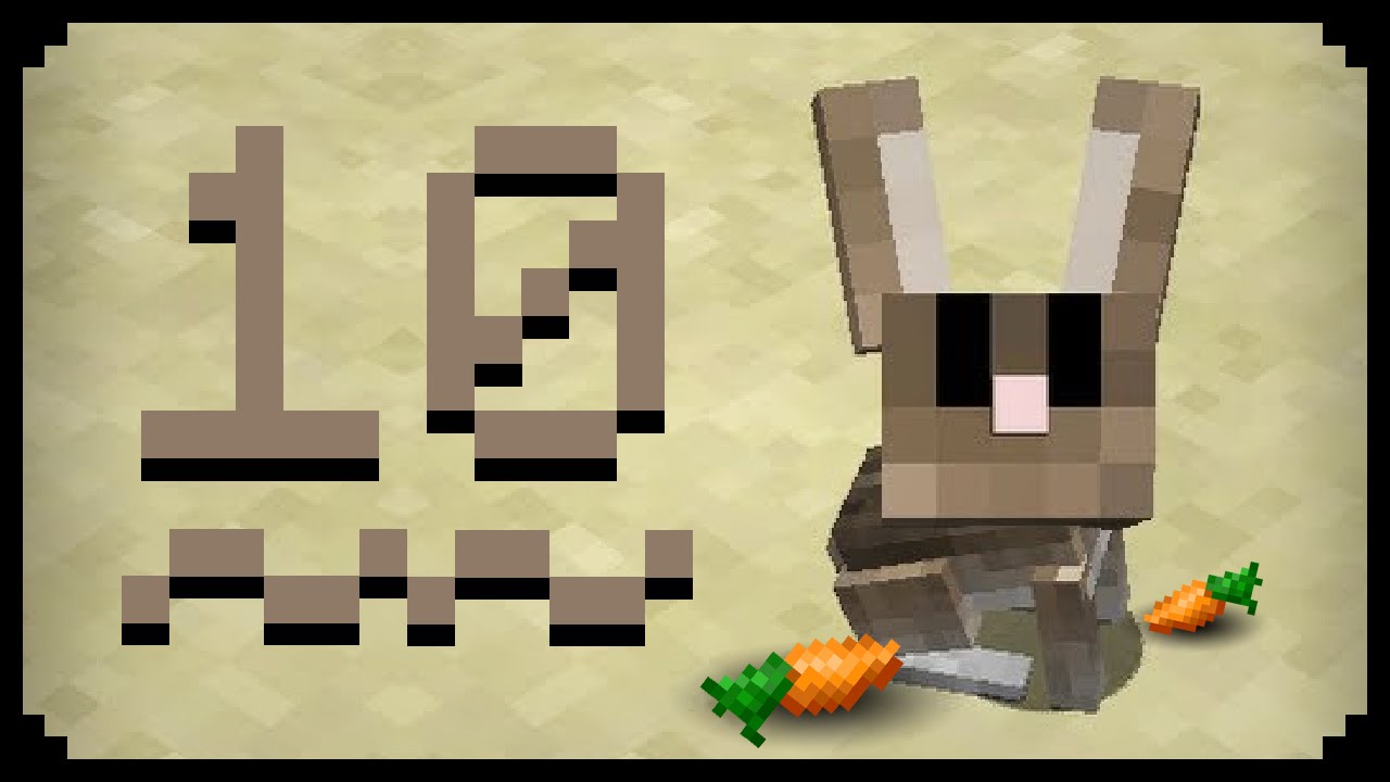 Minecraft: 10 Things You Didn't Know About the Rabbit - YouTube