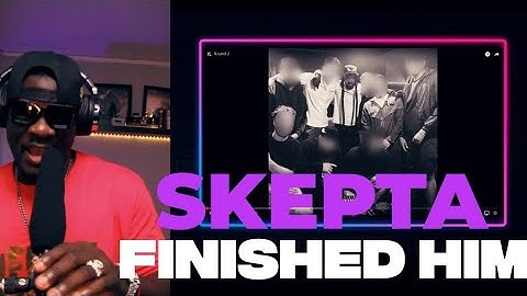 REACTION  Skepta - Round 2 (Joyner Lucas Diss) UK vs US Rap Beef #ukvsusa #diss #joynerlucas #skepta