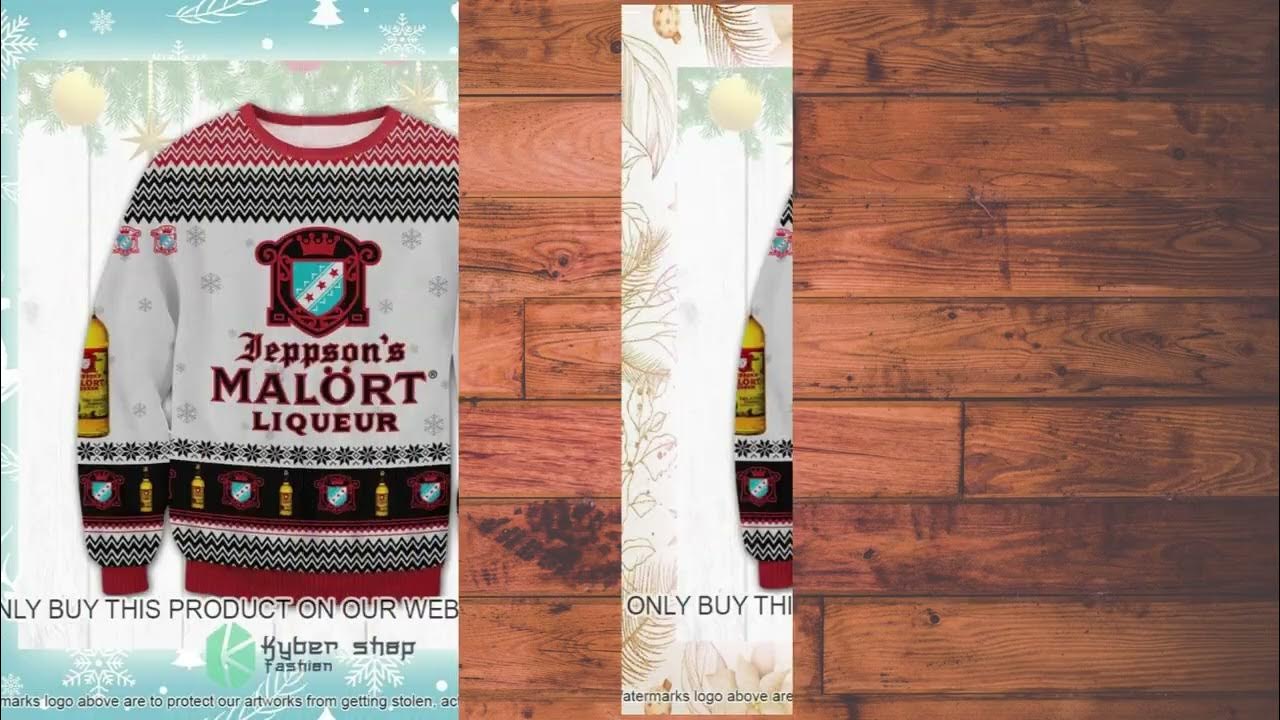 Malort Ugly Christmas Sweater - YouTube