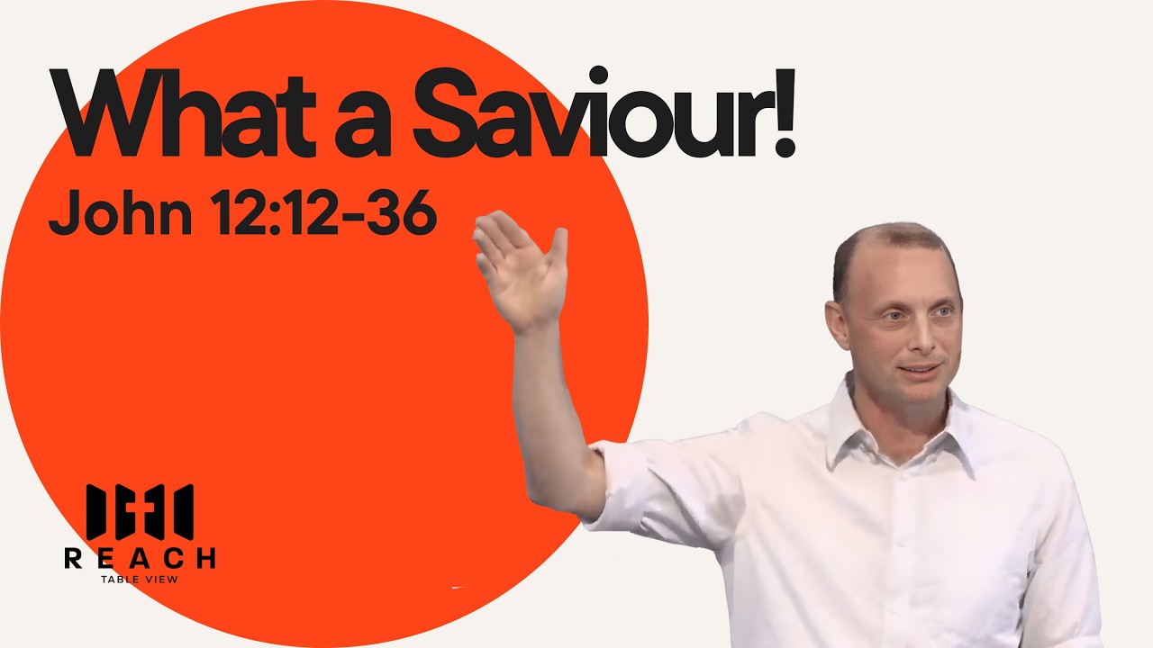 What a Saviour! | John 12:12-36