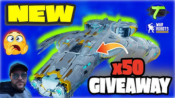 50x Nieuwe Stealther Mothership Giveaway WR oorlogsrobots datum 11.5 [WR]