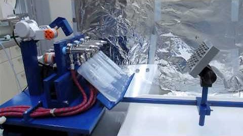 Polyelectrolyte multilayer (PEM) spraying LEGO robot