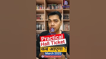When will the Practical Hall Ticket come? NIOS March 2025