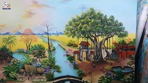 Nhật ký khóa k20, bài đồng quê, các bạn học vẽ khóa tháng 8 liên hệ đăng ký: 0969.033.288