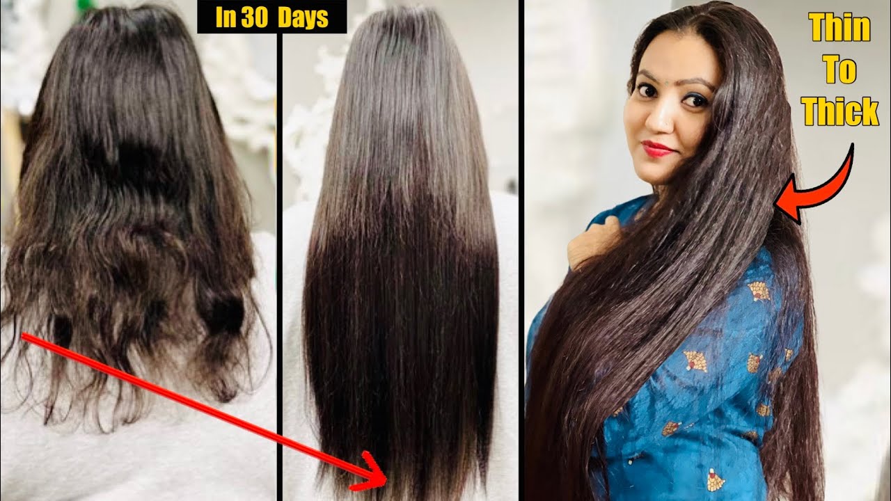 30 Days Challenge : Try This Miracle Hair Growth Treatment & Your Hair ...