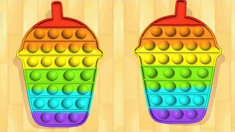 Pop It! Pop Us! very satisfying and relaxing asmr new video games relaxing video