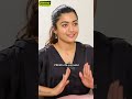 Rashmika mandanna  prema the journalist 105  shorts