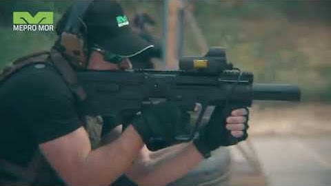 Meprolight Mepro MOR Range time, Multi-Purpose Reflex Sight with Two Laser Pointers