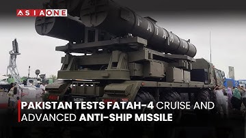 Pakistan Tests Fatah-4 Cruise and Advanced Anti-Ship Mi-ssile | Asia One News