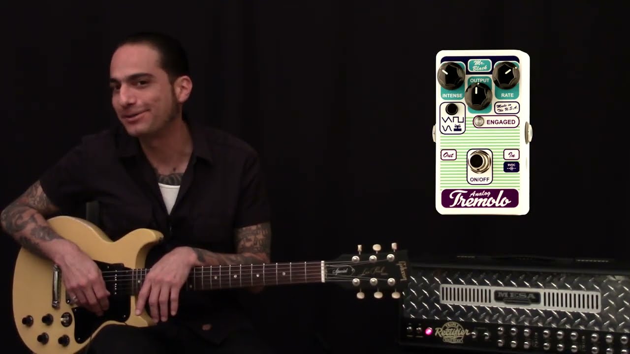 Analog Tremolo Mini-Demo - YouTube