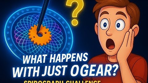 🎯 “Draw a Masterpiece with Just One Gear! 😍 Spirograph Tutorial That’ll Blow Your Mind 🤯🎨”