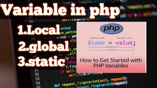 varaible in php in urdu/hindi || php variable ||