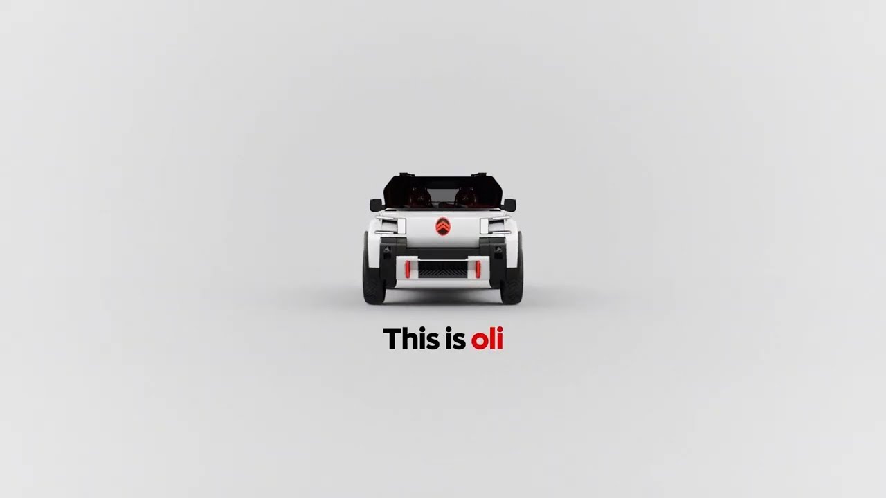 Video till Citroën visar eldrivna konceptbilen Oli