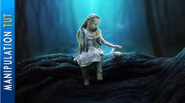 Photo Manipulation Tutorial :  My Rabbit - Photoshop CC