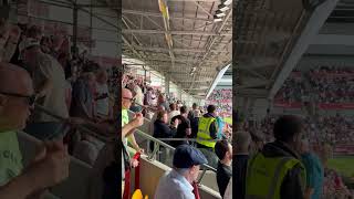 LUDO CHANT INSIDE THE GTECH BEFORE BRENTFORD v WEST HAM IN THE PREMIER LEAGUE!