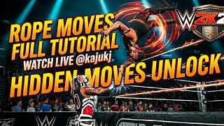 WWE 2K25 Netflix Edition Tutorial : HOW TO UNLOCK HIDDEN MOVES! ⚡Top Rope Moves 🧗‍♂️💥 | New update | screenshot 5