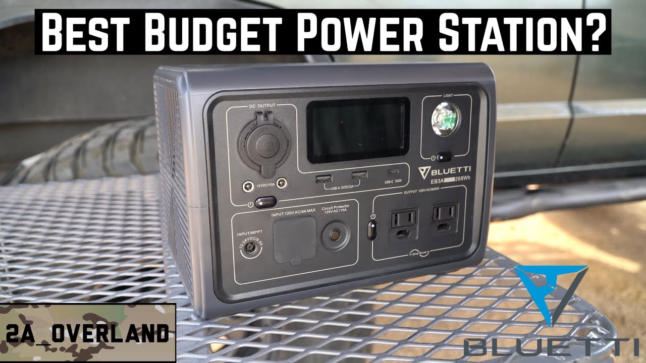 Bluetti EB3A Review - Is This The Best Compact Portable Power Station?