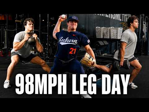 98 MPH Leg Day with Auburn ACE Dre Alvarez