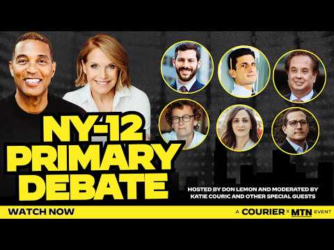 WATCH: MAJOR New York Primary Debate Hosted by Don Lemon and Katie Couric
