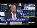 Apple's decline in revenues is similar to every supplier's cut, says Cramer