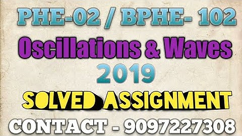 BPHE-102 SOLVED ASSIGNMENT 2018-19 | 9097227308 | PHE- 02 SOLVED ASSIGNMENT |IGNOU ASSIGNMENT WORLD|