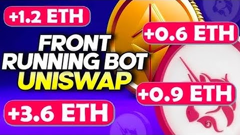Uniswap Front Running Bot MEV ETH Flash Loan Arbitrage 2025 Update