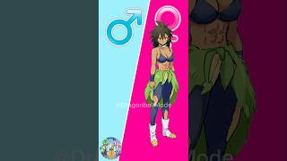 Dragon ball super characters in gender swap #shorts #dbz #goku #dragonball