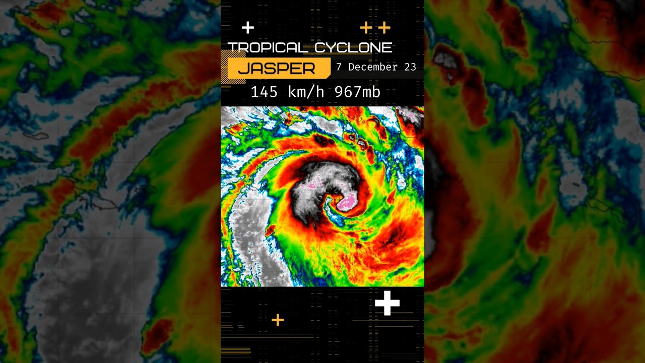 Category 5 Cyclone Possible?! #weather #tropicalcyclone #jasper #tropical #weatherfollower #cyclone