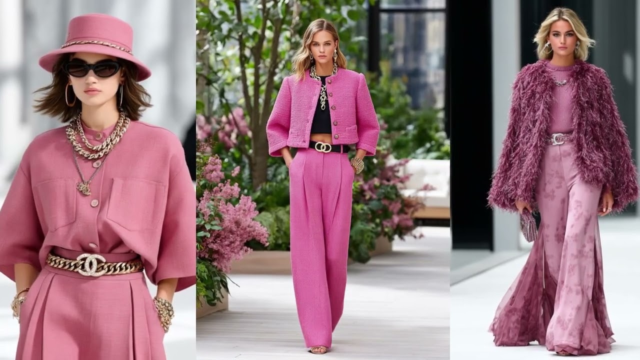 CHANEL SS 2026: Romantic Dusty Rose Looks That Look Expensive | Parisian Luxury, High-End Style