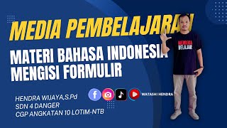 MATERI MENGISI FORMULIR KELAS 6 SD KUMER