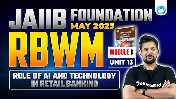 JAIIB May 2025 RBWM Module B Unit 13 | JAIIB 2025 Online Classes | By Rajeev Sir