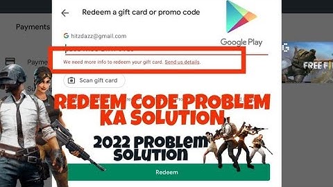 we need more info to redeem your gift card Send us details problem solved total solution