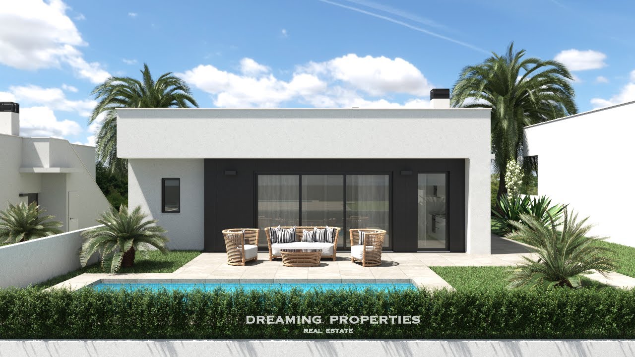 🏡 Only 2 Left! Modern Golf Villas in Spain from €304,900 | 105m² Solarium + Private Pool | Murcia