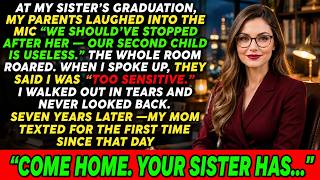 My Parents Said About Me, “Our Second Child Is Useless,” at My Sister’s Graduation — 7 Years Later…