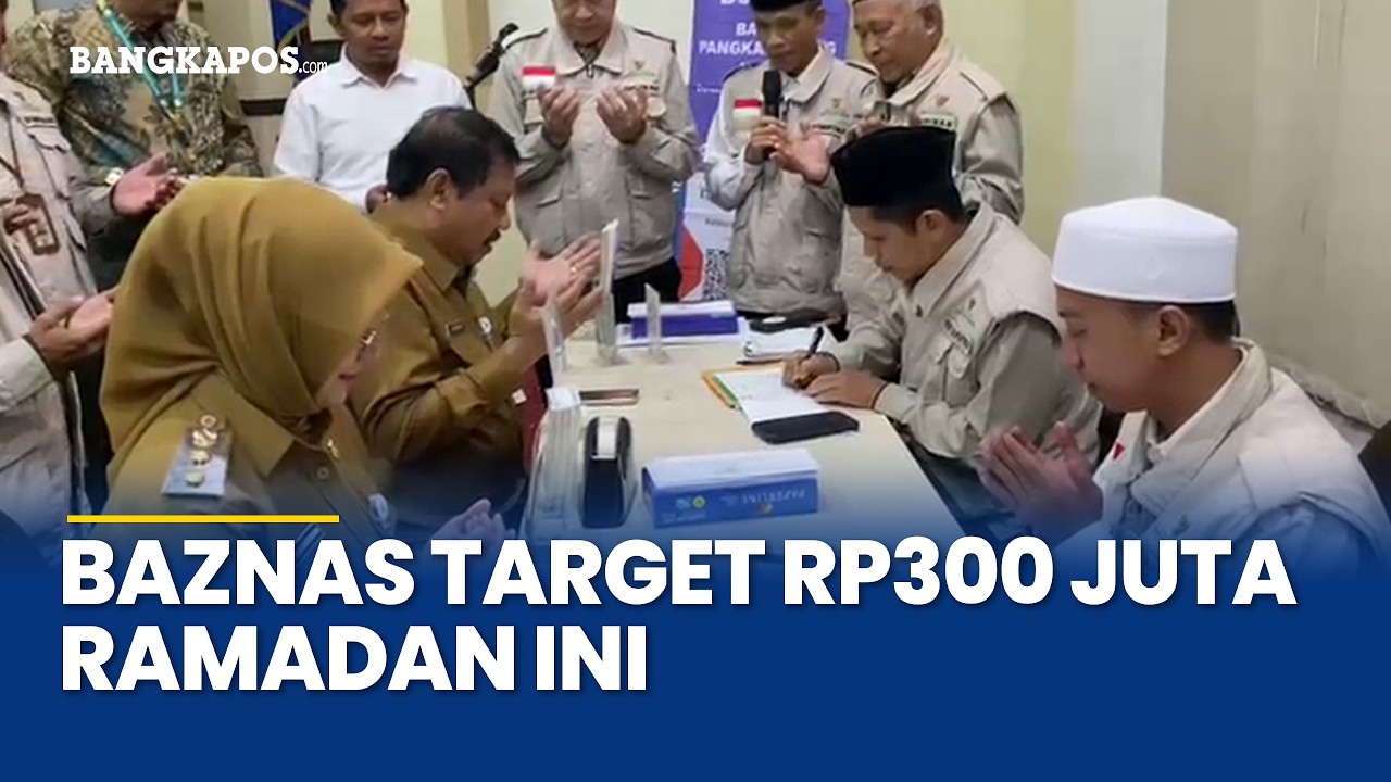 Wali Kota–Wawako Pangkalpinang Tunaikan Zakat via QRIS, Baznas Target Rp300 Juta Selama Ramadan