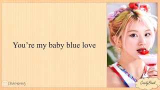 Download lagu TWICE 'BABY BLUE LOVE' EASY LYRICS