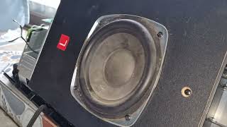 Mive Punch Samsung Dual 20Cm Woofer Kick Drum Test