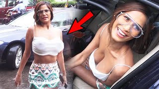 Am Pandey Gets Brutally Trolled For Eating Paani Puri Whilst Dressed In Backless Top
