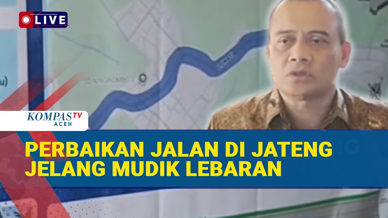 Persiapan Mudik Lebaran, Ahmad Luthfi Ungkap Perkembangan Perbaikan Jalan
